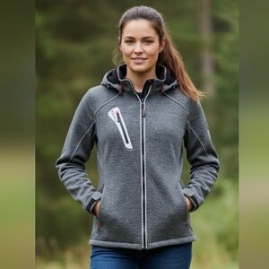 NEW! Refrigiwear Women's Extreme Sweater Jacket sz Medium NWT 12.20